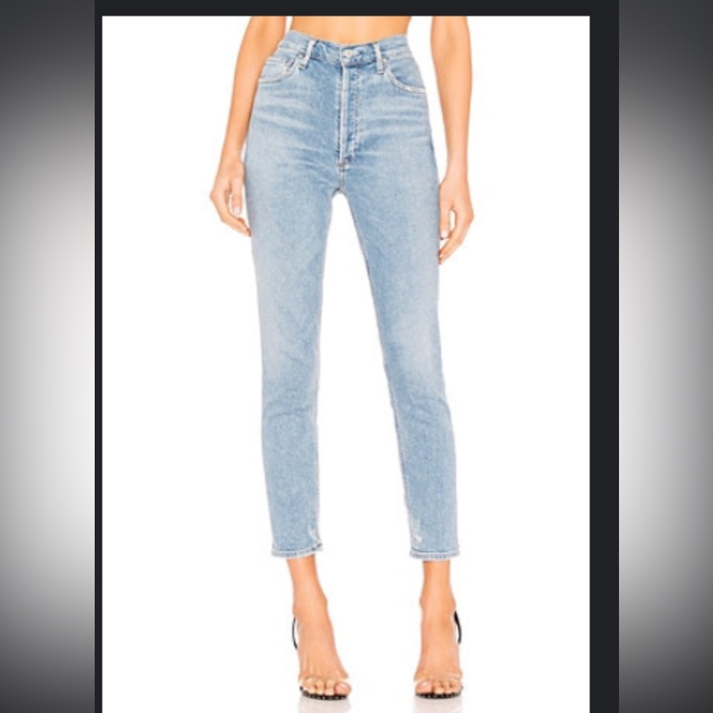 Agolde NICO HIGH RISE SLIM FIT IN EMBARK